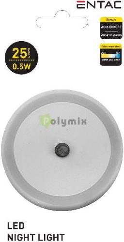 Éjjeli Fény 0.5W Kör CW Fehér