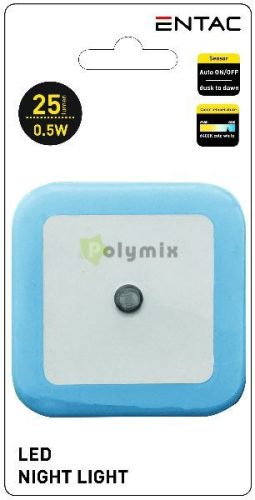 Éjjeli Fény 0.5W Négyzetes CW Kék