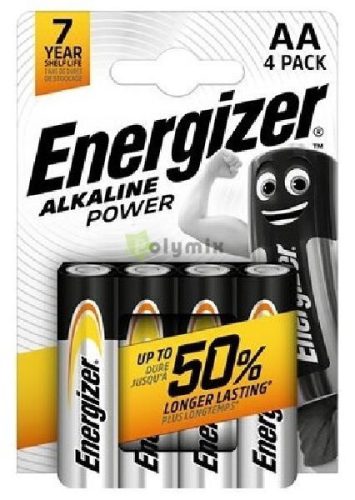 Power Alkáli Ceruza Elem AA B4