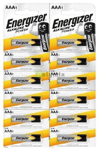 Power Alkáli Mikro Elem AAA Kartella B12
