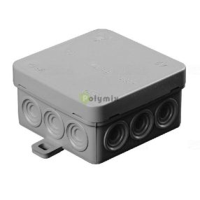 Kötődoboz 85x85 szürke IP54