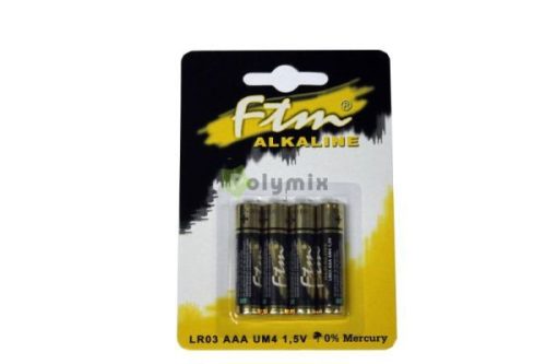 Alkaline mikroceruzaelem LR03 C/4