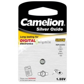 364 SR60 ezüst-oxid gombelem 0% HG