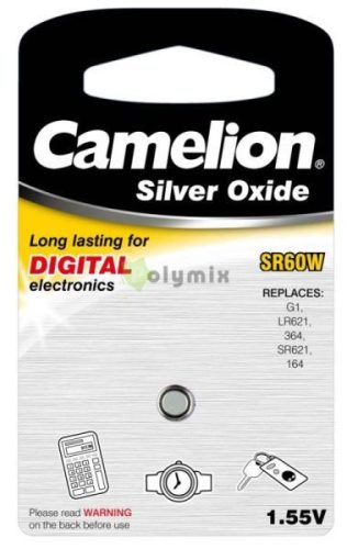 364 SR60 ezüst-oxid gombelem 0% HG