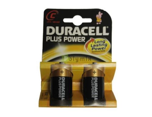 PLUS POWER alkáli baby elem C/2