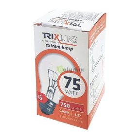 Hagyományos hőizzó 75W-E27 ÚJ!