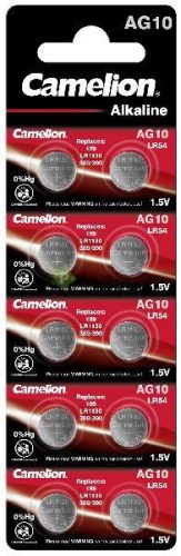 189 AG10 LR54 alkáli gombelem 0% HG C/10