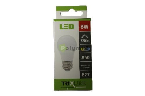 8W-E27 A50 LED izzó 4200K
