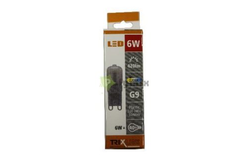 6W-G9 LED izzó 2700K