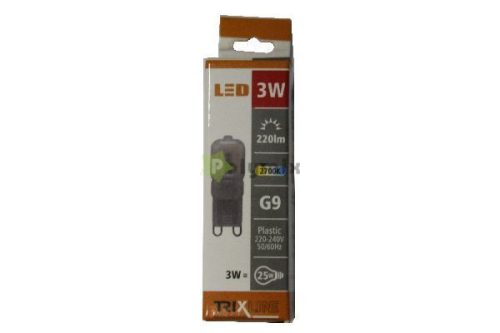 3W-G9 LED izzó 2700K