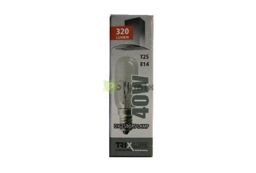40W-E14 T25 páraelszívó izzó (tubular) 2700K