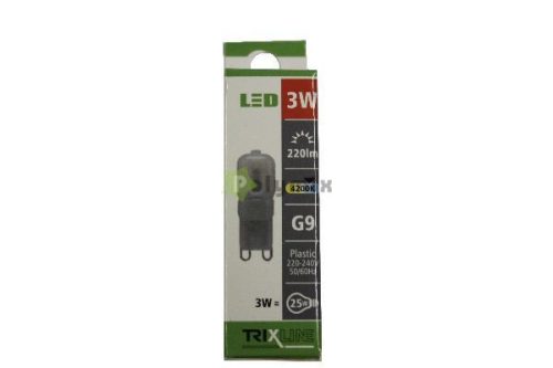 3W-G9 LED izzó 4200K