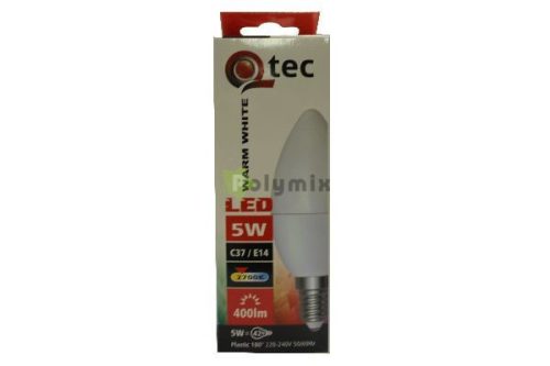 5W-E14 C37 LED gyertya izzó 2700K