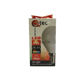5W-E14 P45 LED kisgömb izzó 2700K