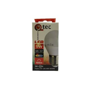 5W-E27 G45 LED kisgömb izzó 2700K