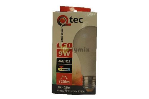 9W-E27 A60 LED izzó 2700K