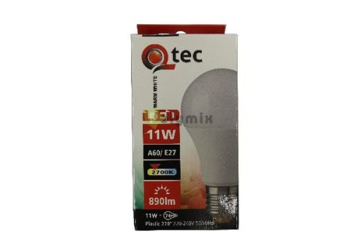 11W-E27 A60 LED izzó 2700K