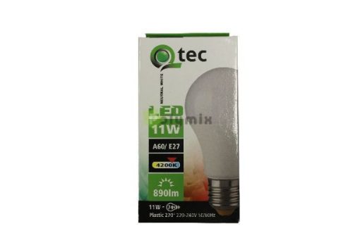 11W-E27 A60 LED izzó 4200K