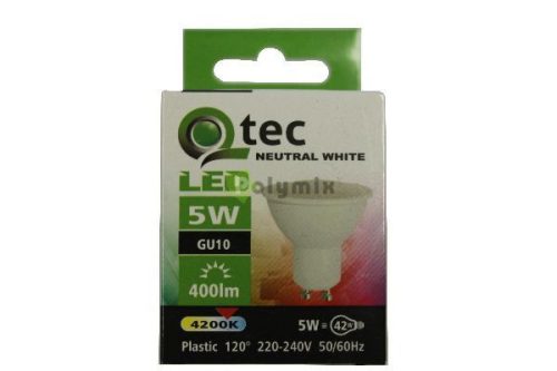 5W-GU10 LED izzó 4200K