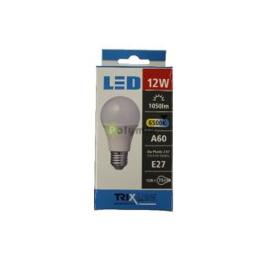 12W-E27 A60 LED izzó 6500K