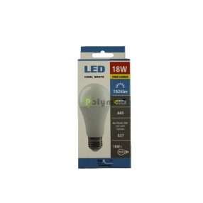 18W-E27 A65 LED izzó 6500K
