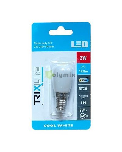 2W-E14 LED hűtőszekrény izzó 4200K