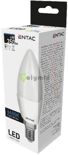 LED Candle 4W-E14 CW 6400K