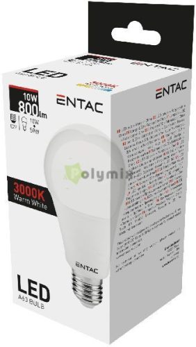 LED Globe E27 10W WW 3000K