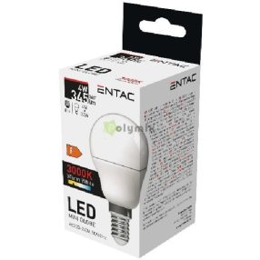 LED Mini Globe E14 4W WW 3000K