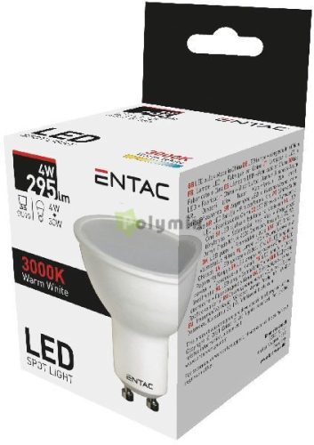 LED Spot Wide Angle GU10 4W WW 3000K
