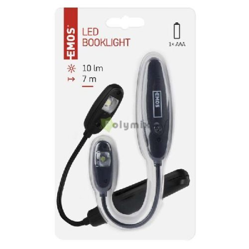 LED csíptetős olvasólámpa 10lm