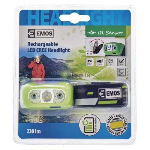 5W CREE LED akkumulátoros fejlámpa