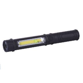 szerelőlámpa 3W + 1 COB LED fekete