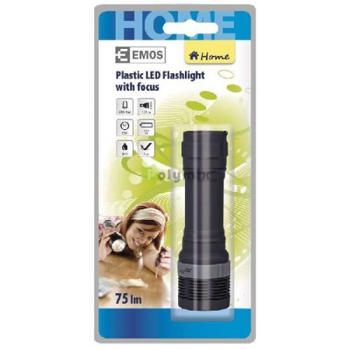 3W LED fókuszálható zseblámpa