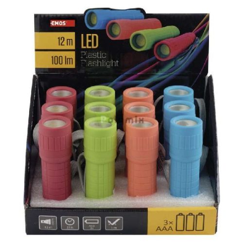 COB LED LÁMPA 3×AAA 12DB.