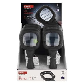 Kézi nagyító LED/UV megvilágítással