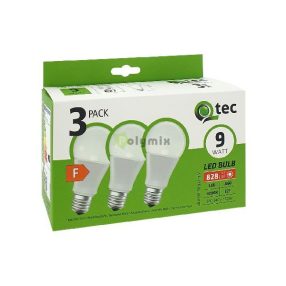 9W-E27 A60 LED izzó 4200K 3db/csomag