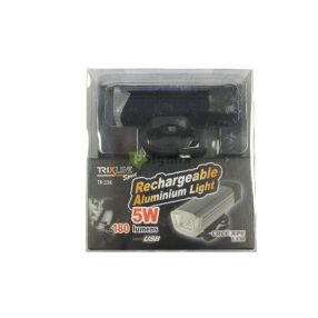 5W CREE LED akkumulátoros kerékpárlámpa TR238