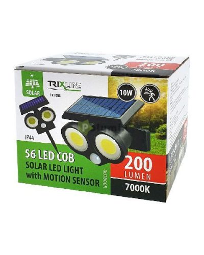 Napelemes reflektor 10W 56LED COB