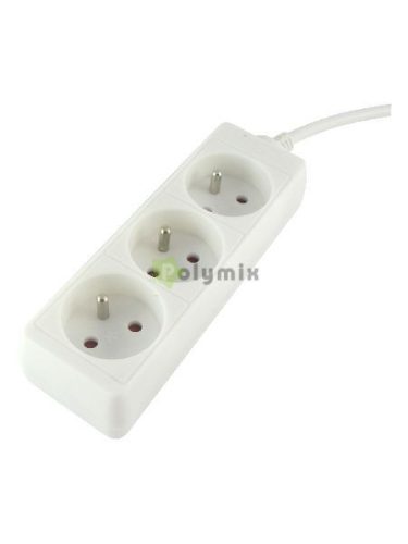 elosztó 3 Foglalat 3m 3x1.5mm