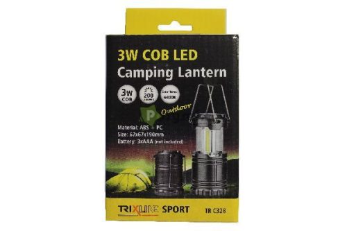 3W LED mini kempinglámpa
