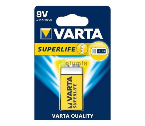 9V 6F22 Super Heavy Duty C/1 féltartós elem