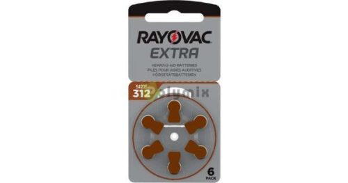Rayovac hallókészülék elem 312 (PR41)