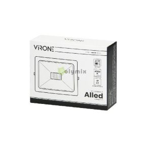 20W LED fényvető IP65 4000K fekete