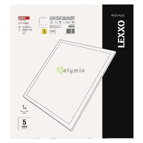 EMOS LED panel LEXXO beépíthető 30W 4200lm természetes fehér
