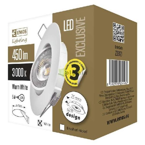 Exclusive 5W LED spotlámpa 3000K fehér