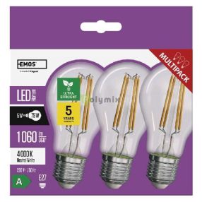 LED FLM A60 5W(75W) 1060lm E27 NWA CLASS 3db