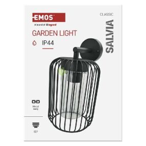 LED kerti fali lámpa, 20,8 x 16 x 28,5 cm, 1 x E27, 15 W