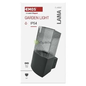 LED kerti fali lámpa, 11,9 x 10,6 x 21,8 cm, 1 x E27, 25 W