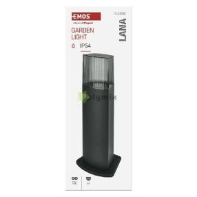LED kerti oszloplámpa, 15,3 x 13,3 x 45 cm, 1 x E27, 25 W